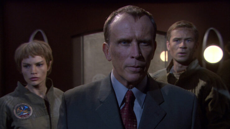 T'Pol and Tucker go undercover in a screenshot from Star Trek: Enterprise "Demons"